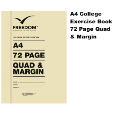 72 pages A4 College Books Q/M